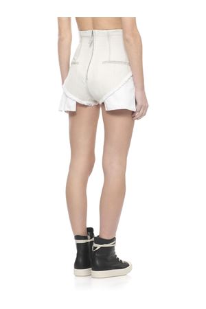 Shorts Dirt Cutoffs in denim bianco RICK OWENS DRKSHDW | DS01F4313DMW51